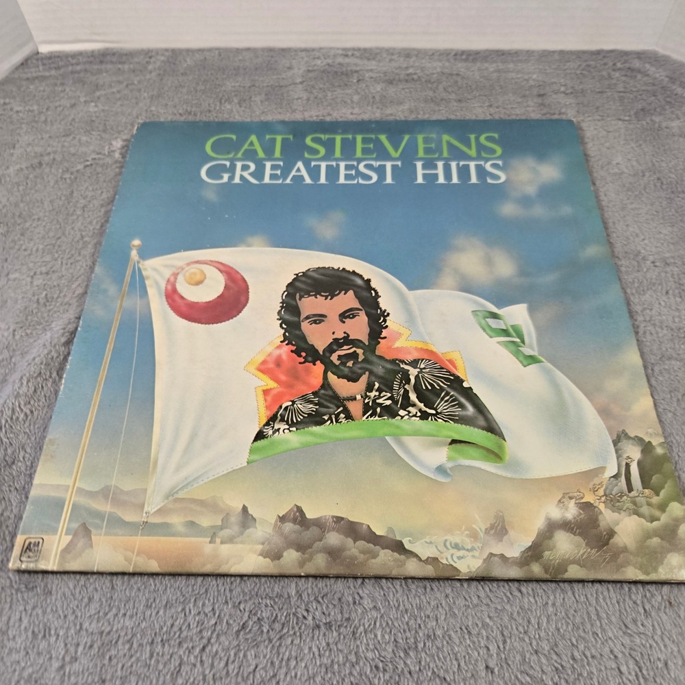 Cat Stevens Greatest Hits Vinyl LP Album A&M Records with Poster 1975 SP-4519